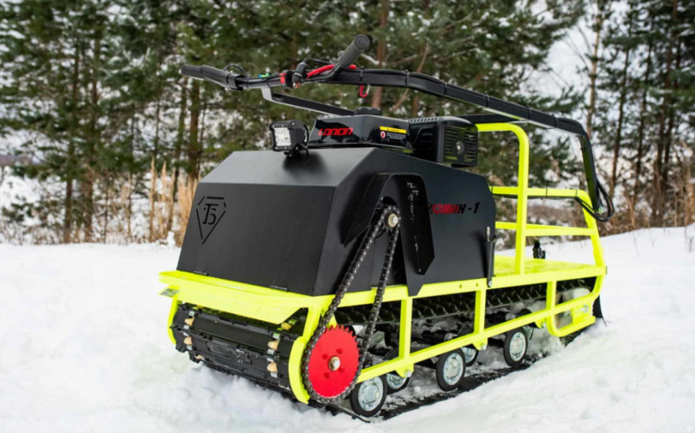 Мотобуксировщик Бурлак ХОЗЯИН-1 (капот металл) в Ярославле