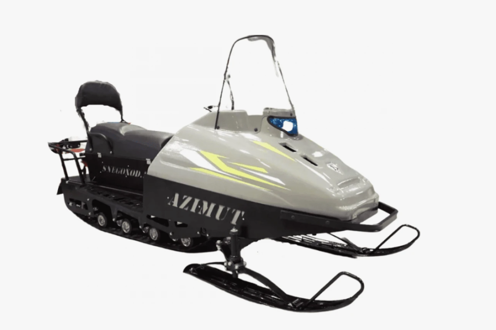 Миниснегоход Бурлак Азимут 20 л.с. , эл.запуск, реверс, тормоз гидравл, капот серый в Ярославле