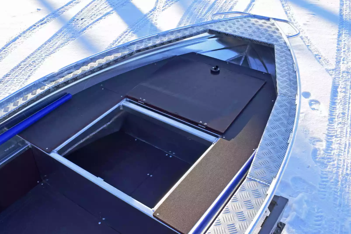 Алюминиевая лодка Wyatboat-370 Р FISH в Ярославле