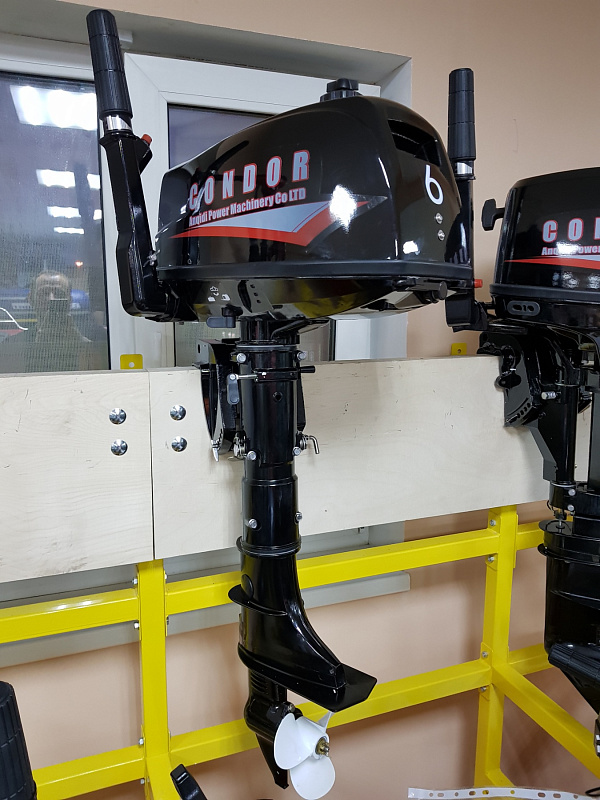 Лодочный мотор Condor F6HS без бака 12 л. в Ярославле