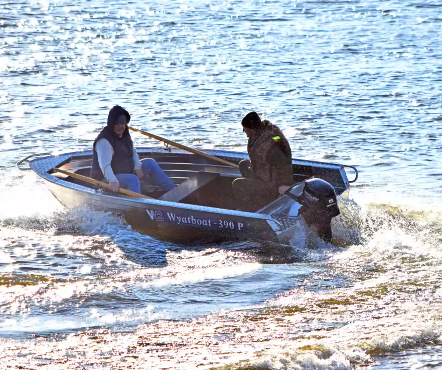 Алюминиевая лодка Wyatboat-390 P в Ярославле