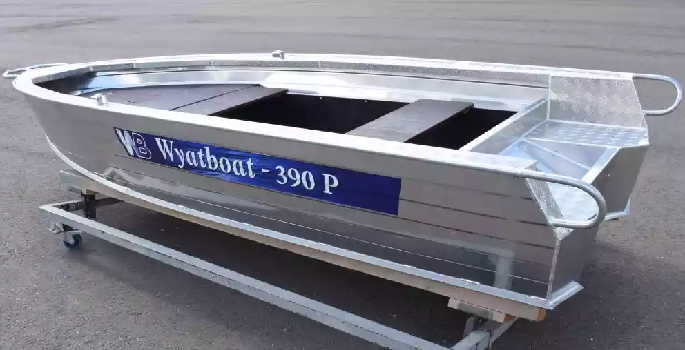 Алюминиевая лодка Wyatboat-390Р Fish в Ярославле