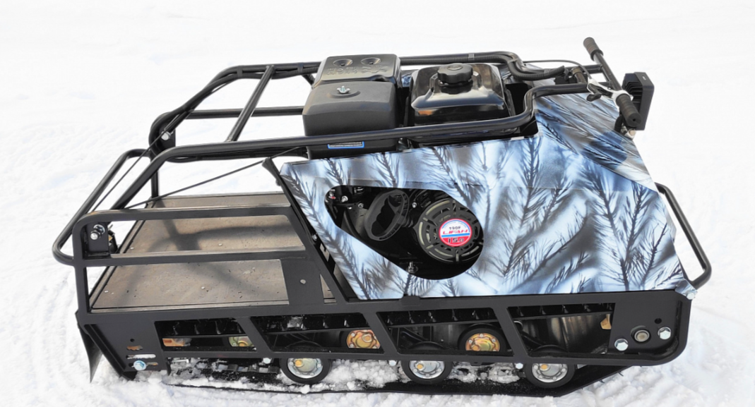 Мотобуксировщик Irondog (Железная собака) M500 20  Камуфляж Охотник в Ярославле