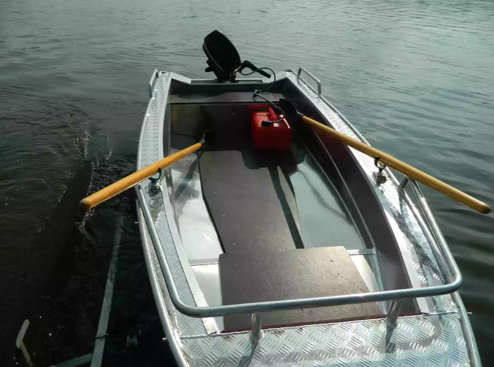 Алюминиевая лодка Wyatboat-390 У в Ярославле