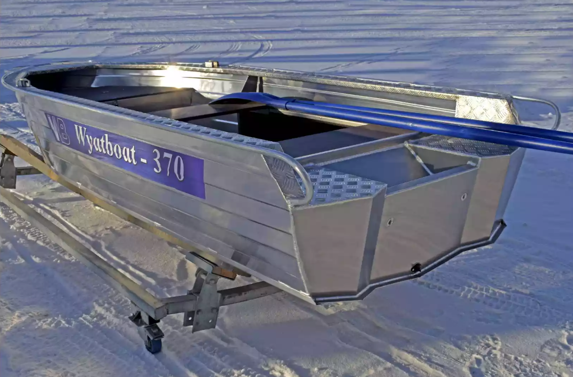 Алюминиевая лодка Wyatboat-370 Р в Ярославле