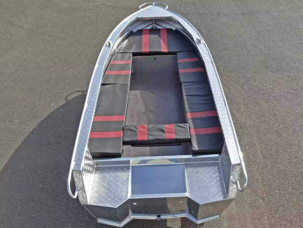 Алюминиевая лодка Wyatboat-390РМ увеличенный борт в Ярославле