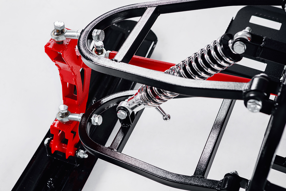 Лыжный модуль IKUDZO с подогревом ручек пластиковые лыжи в Ярославле