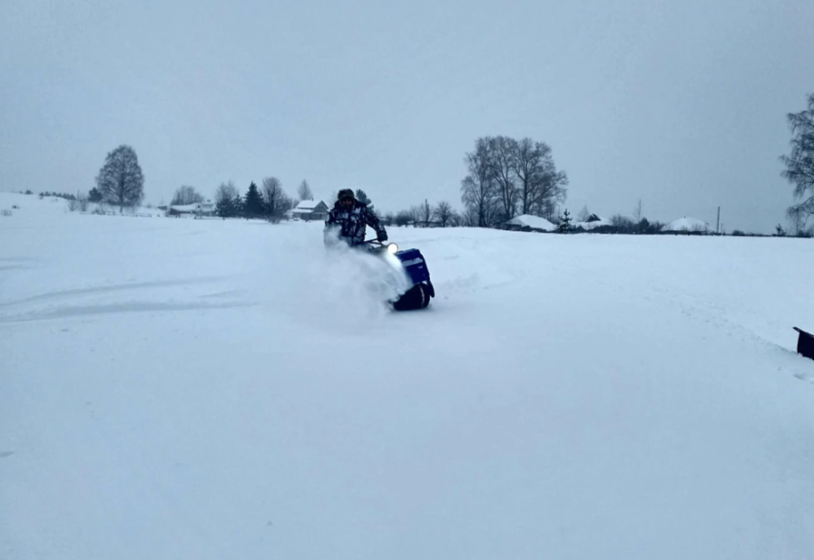 Мотобуксировщик Альбатрос-XLV 15 тележки, 1450 мм в Ярославле