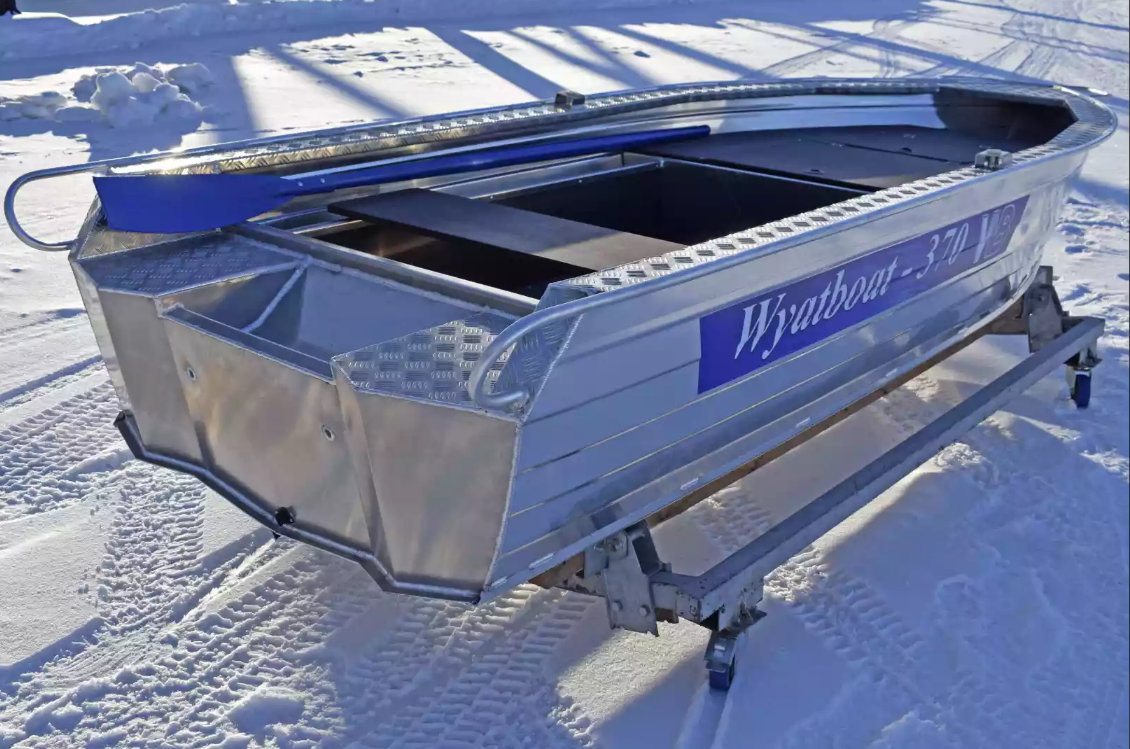 Алюминиевая лодка Wyatboat-370 Р FISH в Ярославле