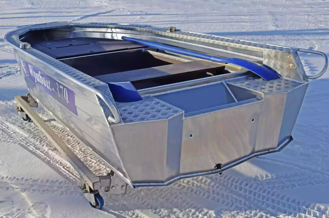 Алюминиевая лодка Wyatboat-370 Р FISH в Ярославле