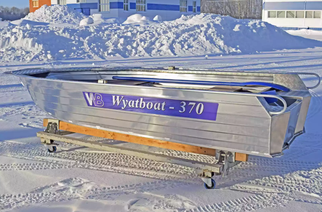Алюминиевая лодка Wyatboat-370 Р FISH в Ярославле