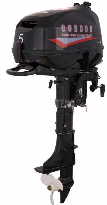 Лодочный мотор Condor F5HS без бака 12 л. в Ярославле