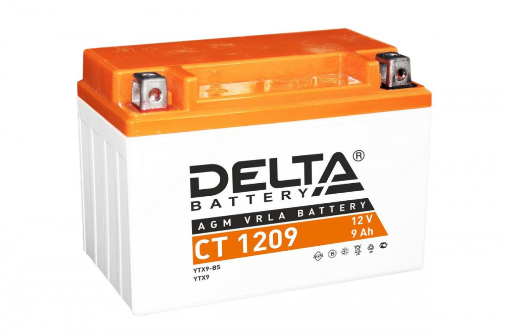 Аккумулятор Delta CT 1209 (12V / 9Ah) в Ярославле