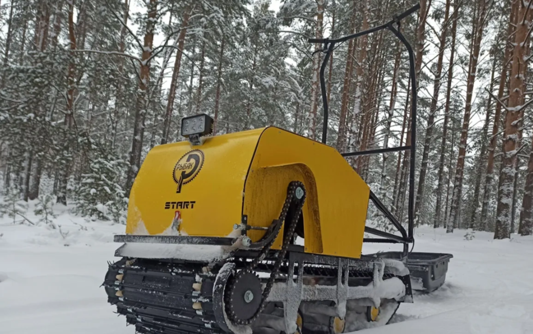 Мотобуксировщик РЫБАК СТАРТ Lifan 15 л.с. (металлический капот) в Ярославле