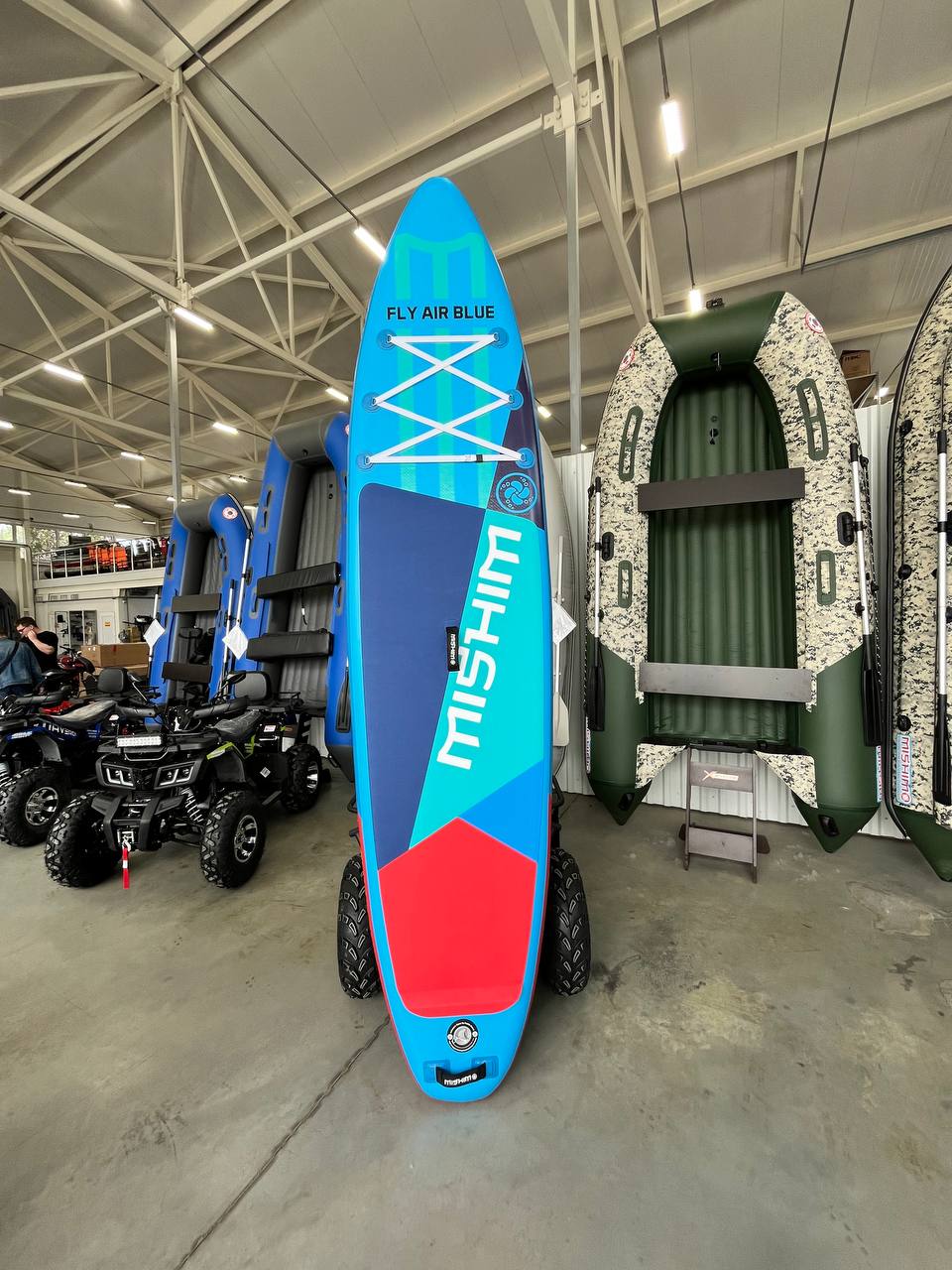 SUP (САП) Доска MISHIMO FLY AIR BLUE 10,8’ (330см) в Ярославле