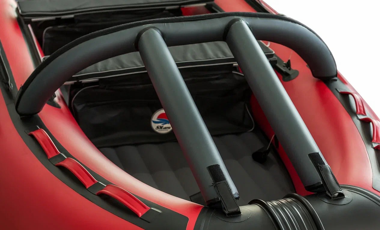 КОМПЛЕКТ НОСОВОГО ТЕНТА К ЛОДКЕ SMARINE AIR MAX 380 ЧЕРНЫЙ в Ярославле