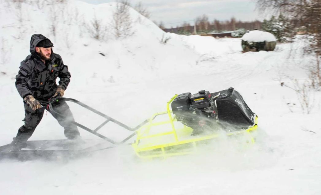 Мотобуксировщик Бурлак ХОЗЯИН-1 (капот металл) в Ярославле