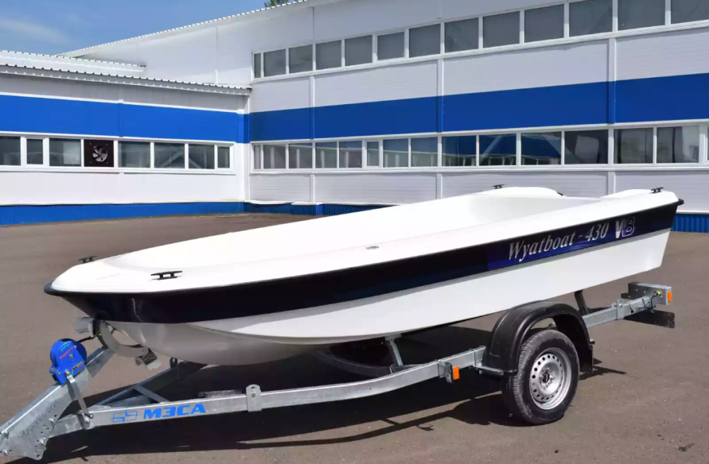 Стеклопластиковая лодка Wyatboat 430 тримаран в Ярославле