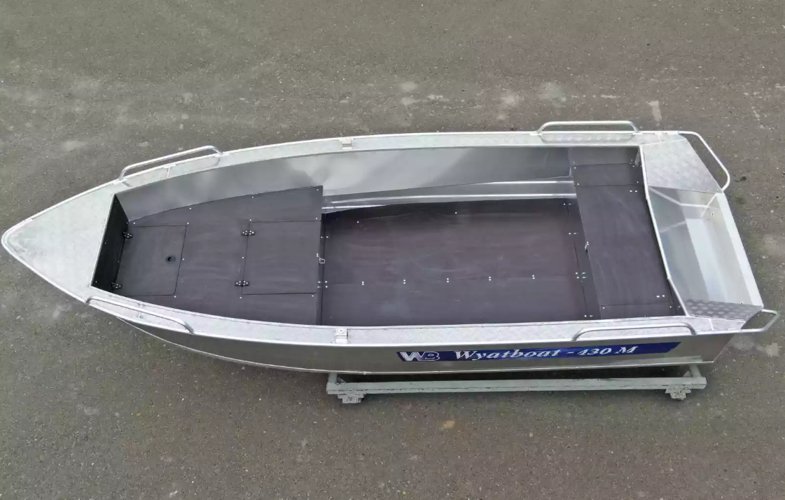 Алюминиевая лодка  Wyatboat-430М FISH в Ярославле