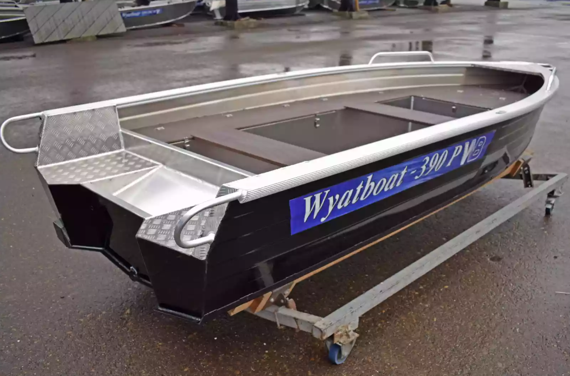 Алюминиевая лодка Wyatboat-390РМ в Ярославле
