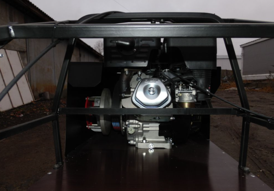 Мотобуксировщик AhtaR Зима 9 л/с с вариатором в Ярославле