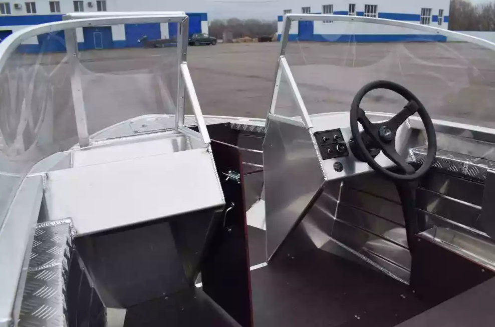 Алюминиевая лодка Wyatboat-390 DCM Увеличенный борт в Ярославле