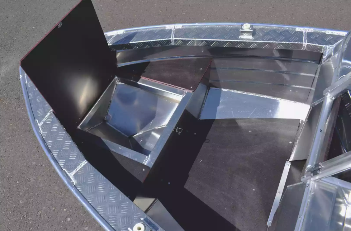 Алюминиевая лодка Wyatboat-390 DCM в Ярославле