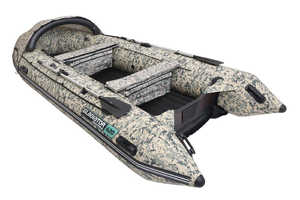 НАДУВНАЯ ЛОДКА GLADIATOR E450PRO в Ярославле