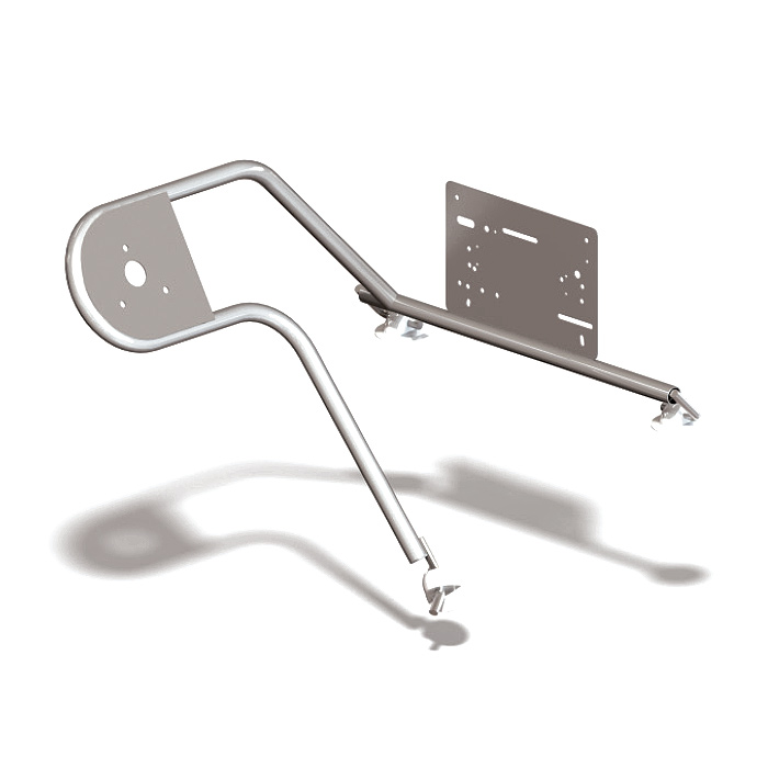 Стойка рулевая с креплением на баллон надувной лодки 25мм в Ярославле