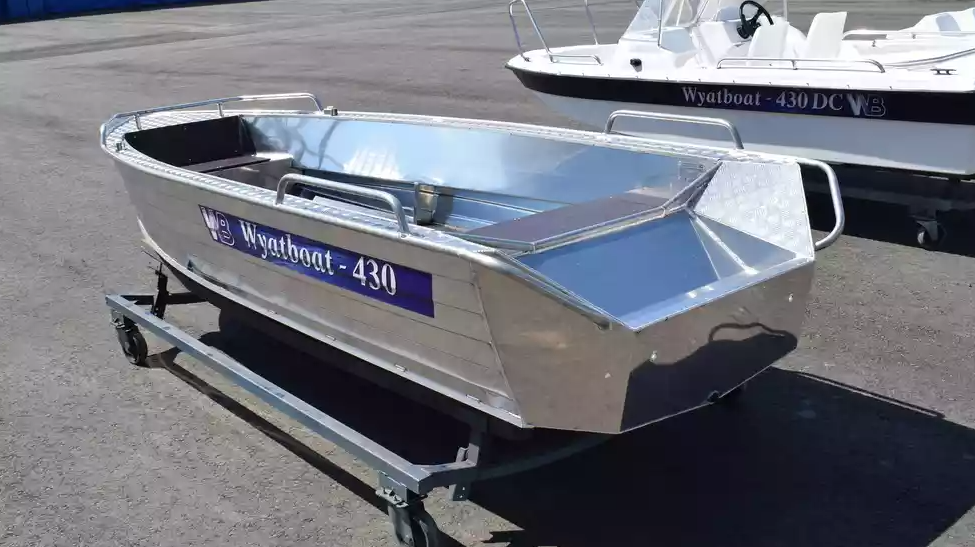 Алюминиевая лодка  Wyatboat-430М в Ярославле