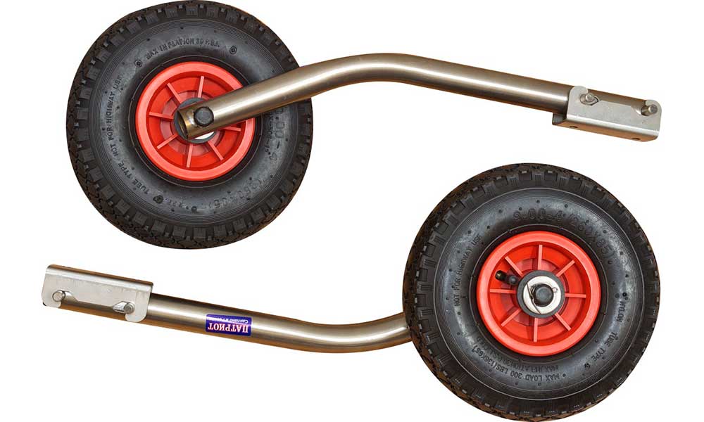 Транцевые колеса модульные удлиненные из нержавеющей стали в Ярославле