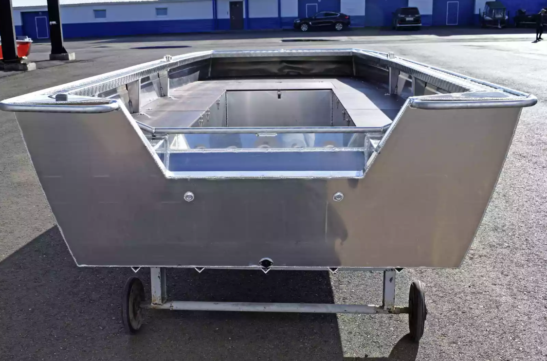Алюминиевая лодка Wyatboat-490 Jonboat в Ярославле