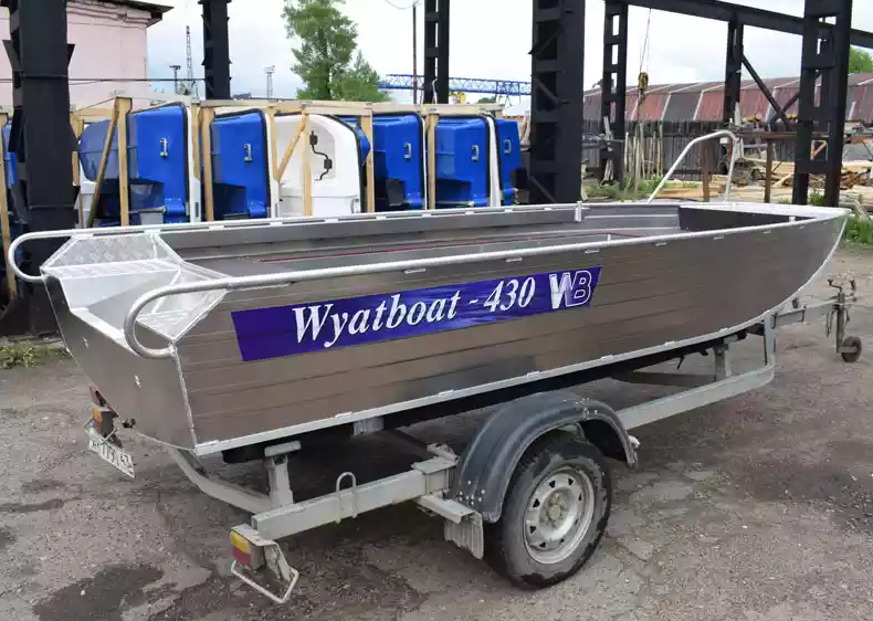Алюминиевая лодка  Wyatboat-430 Master в Ярославле