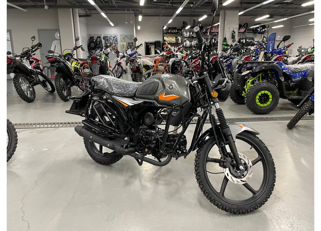 Мопед VMC NOVA 49сс (125сс) Led Full, дисковый тормоз, RKB RATO с баланс. валом, сигнализация в Ярославле