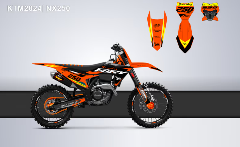 Кроссовый мотоцикл Sanchez Fury NX250 в Ярославле