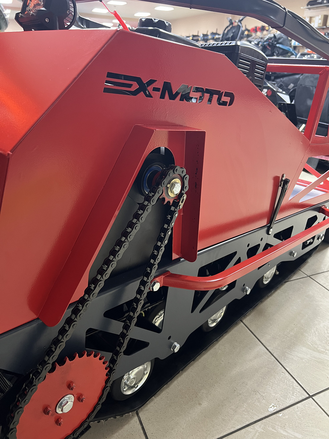 Мотобуксировщик EX-MOTO SNOWDOG S500 15л.с в Ярославле