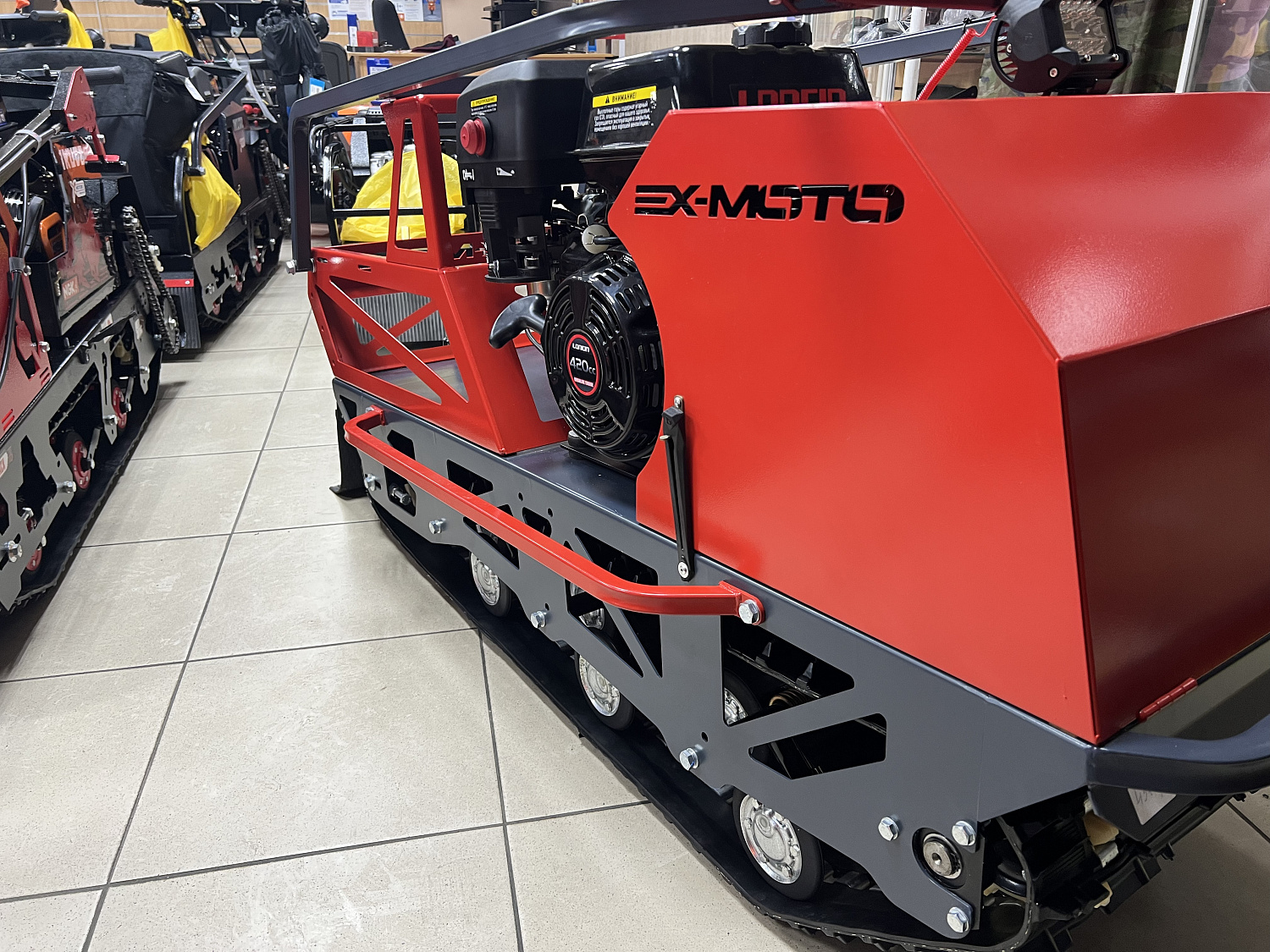 Мотобуксировщик EX-MOTO SNOWDOG S500 15л.с в Ярославле