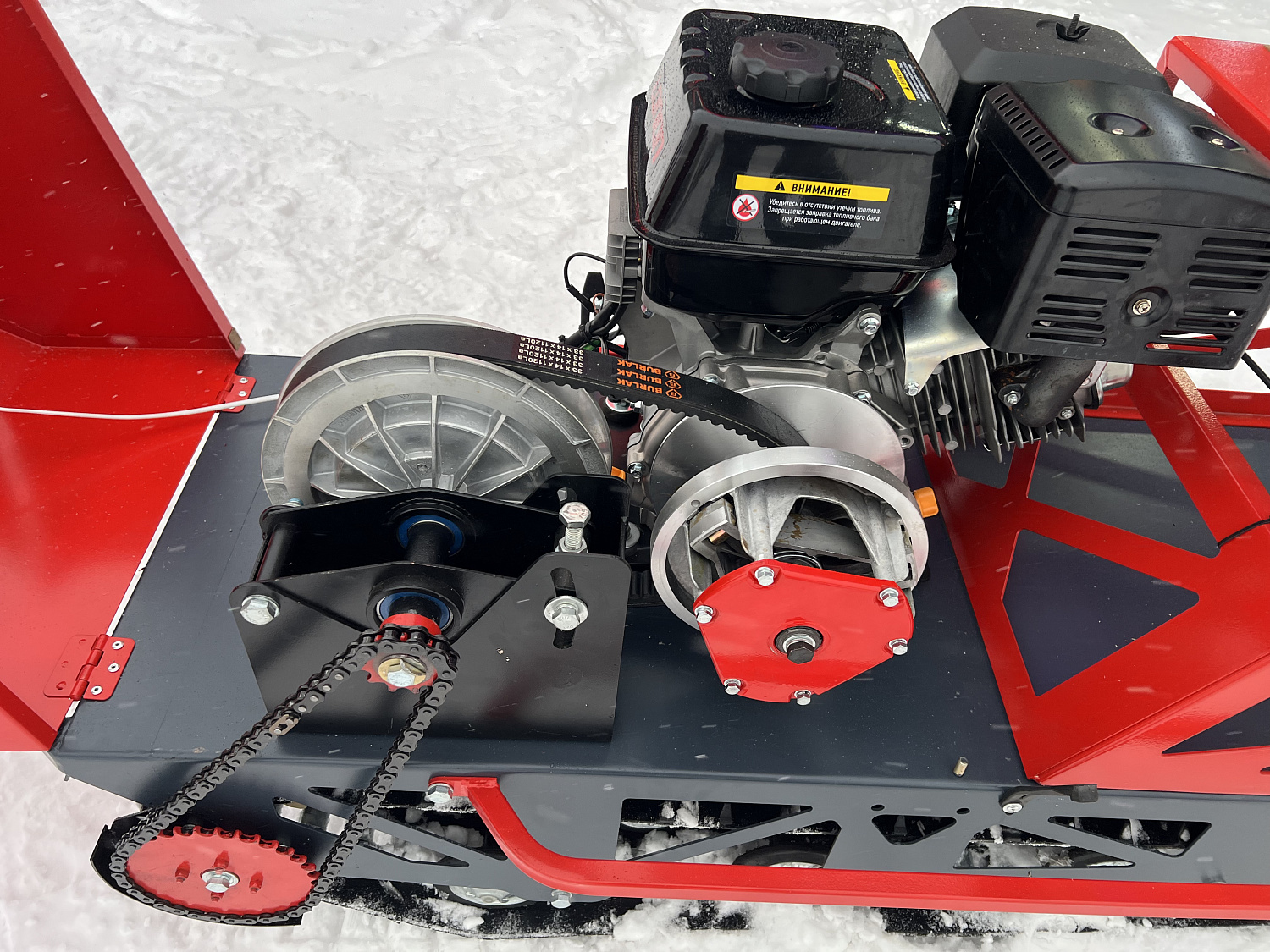 Мотобуксировщик EX-MOTO SNOWDOG S500 15л.с в Ярославле