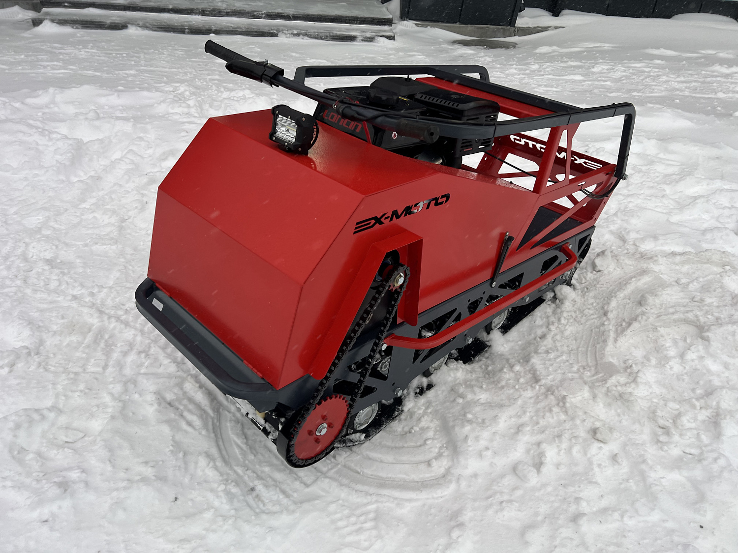 Мотобуксировщик EX-MOTO SNOWDOG S500 15л.с в Ярославле