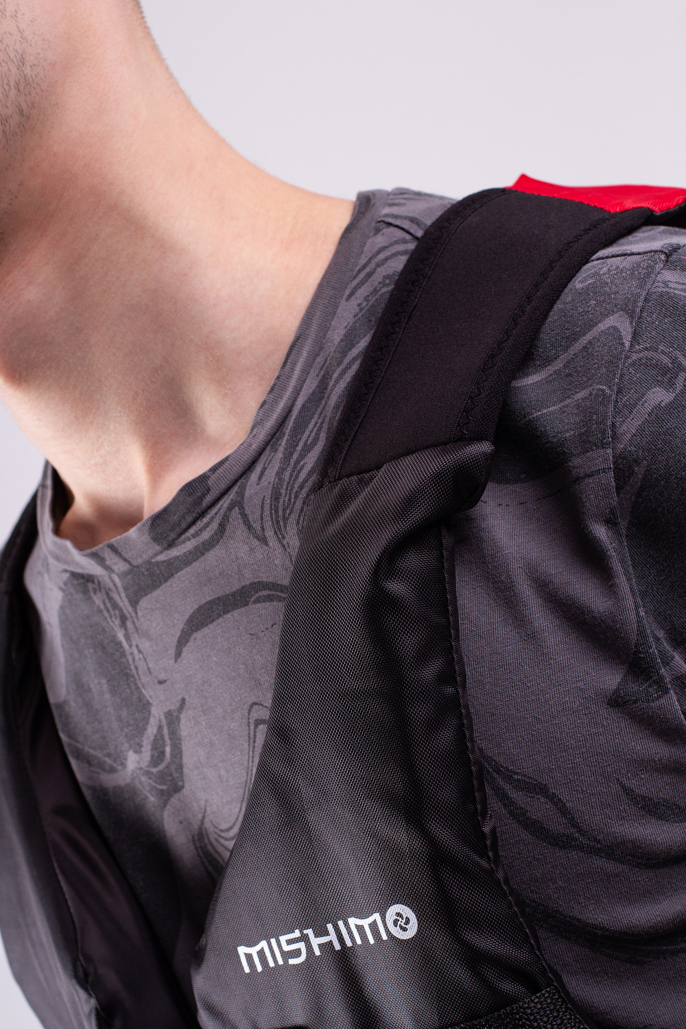 Жилет спасательный MISHIMO PRO Премиум качества Черно-красный в Ярославле